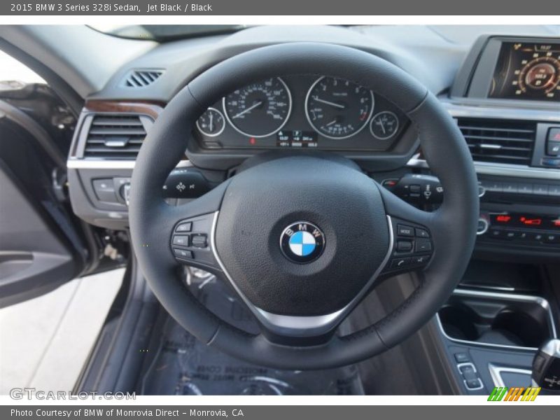 Jet Black / Black 2015 BMW 3 Series 328i Sedan