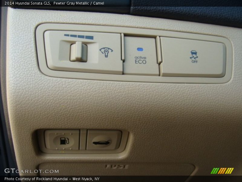 Pewter Gray Metallic / Camel 2014 Hyundai Sonata GLS