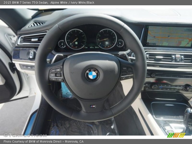  2015 7 Series 750i Sedan Steering Wheel