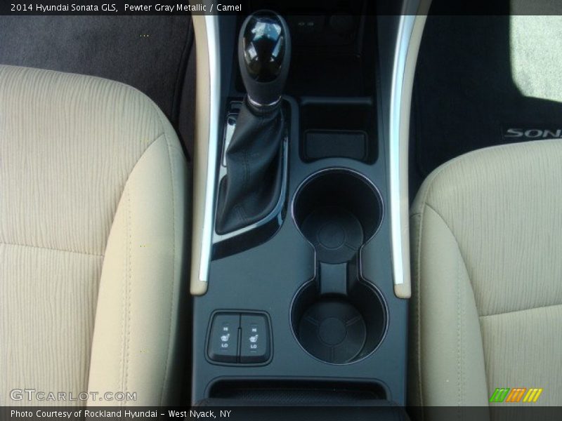 Pewter Gray Metallic / Camel 2014 Hyundai Sonata GLS