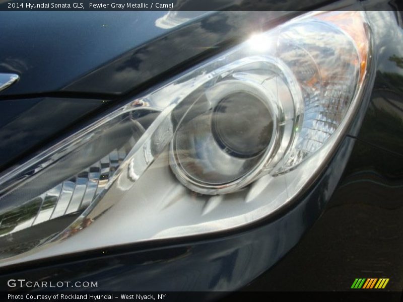 Pewter Gray Metallic / Camel 2014 Hyundai Sonata GLS