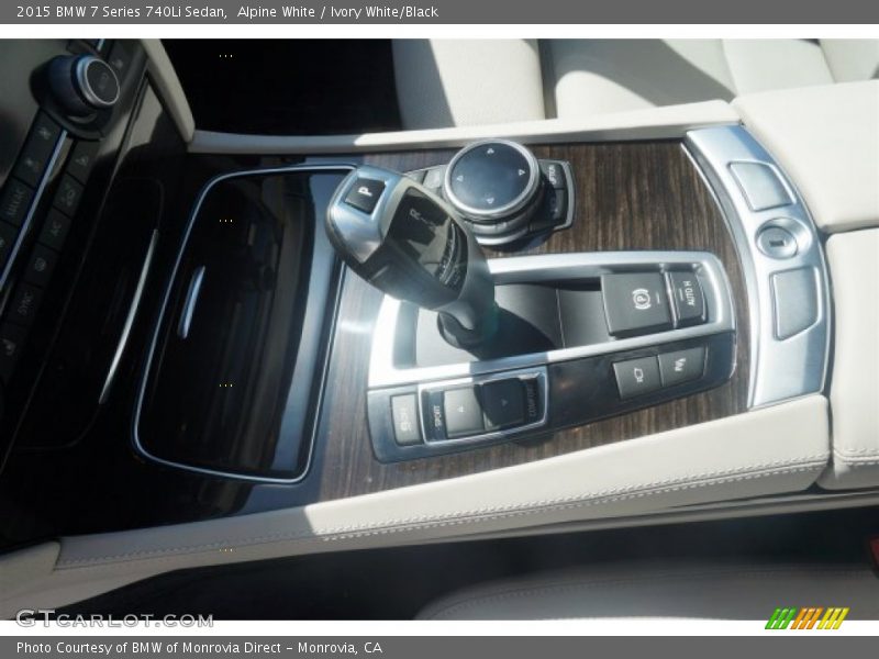 Alpine White / Ivory White/Black 2015 BMW 7 Series 740Li Sedan