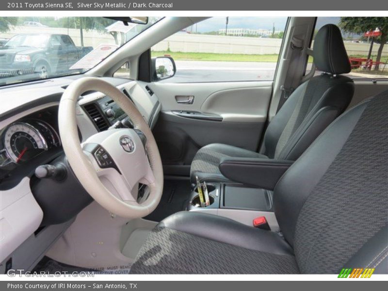 Silver Sky Metallic / Dark Charcoal 2011 Toyota Sienna SE