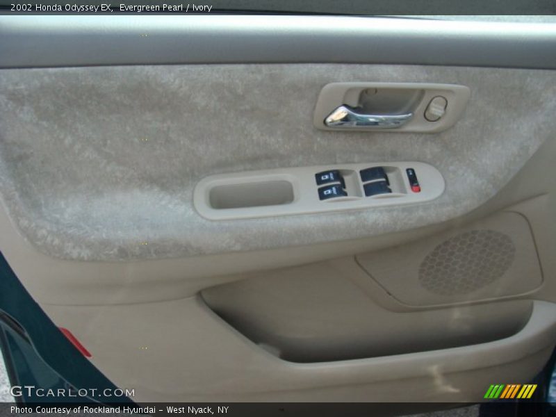 Evergreen Pearl / Ivory 2002 Honda Odyssey EX