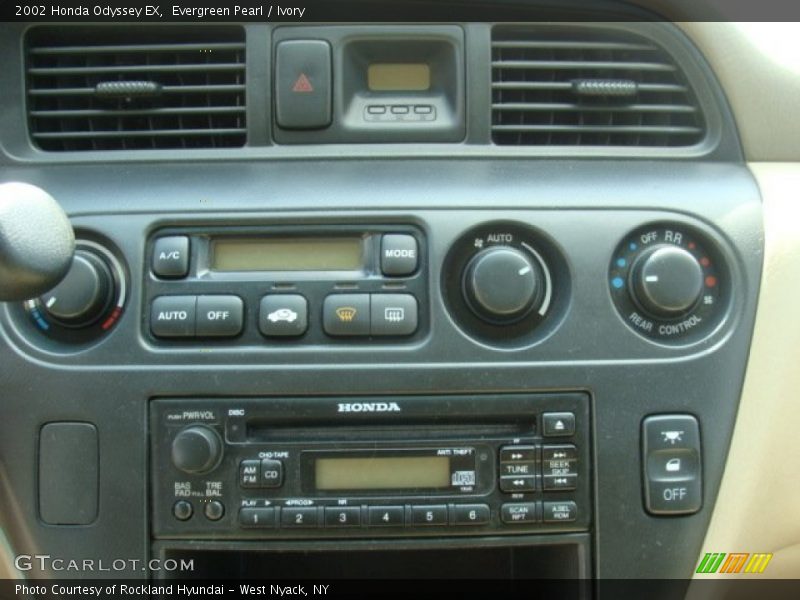 Evergreen Pearl / Ivory 2002 Honda Odyssey EX
