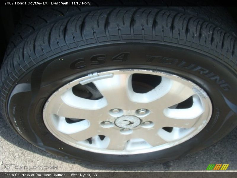 Evergreen Pearl / Ivory 2002 Honda Odyssey EX