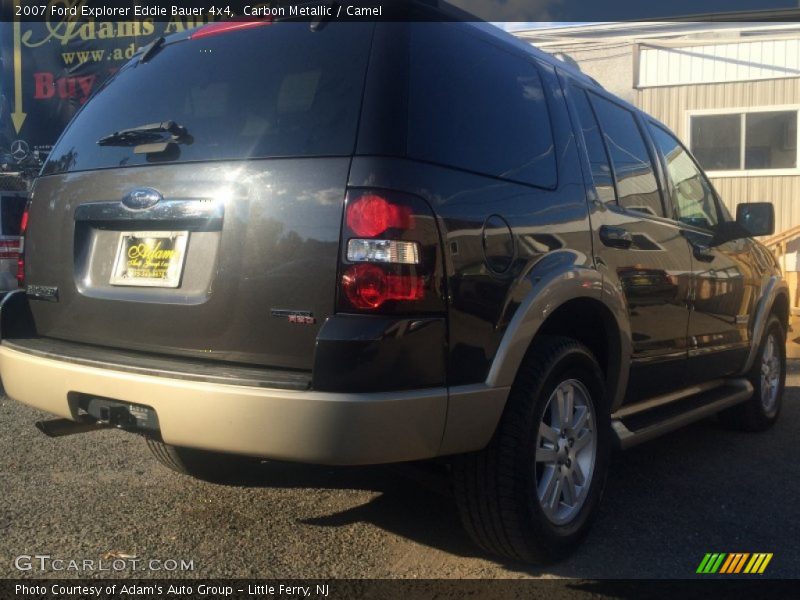 Carbon Metallic / Camel 2007 Ford Explorer Eddie Bauer 4x4