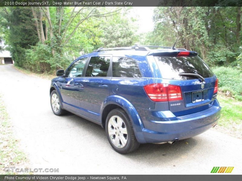 Deep Water Blue Pearl Coat / Dark Slate Gray 2010 Dodge Journey SXT