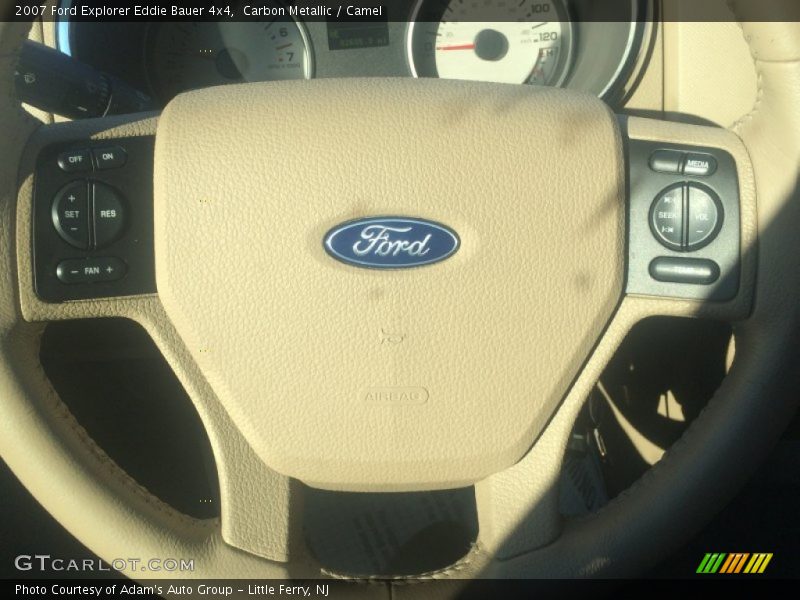 Carbon Metallic / Camel 2007 Ford Explorer Eddie Bauer 4x4