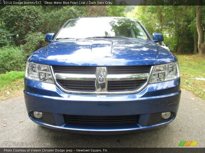 Deep Water Blue Pearl Coat / Dark Slate Gray 2010 Dodge Journey SXT