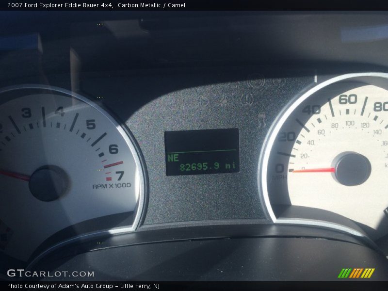 Carbon Metallic / Camel 2007 Ford Explorer Eddie Bauer 4x4