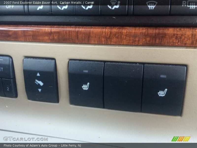 Carbon Metallic / Camel 2007 Ford Explorer Eddie Bauer 4x4