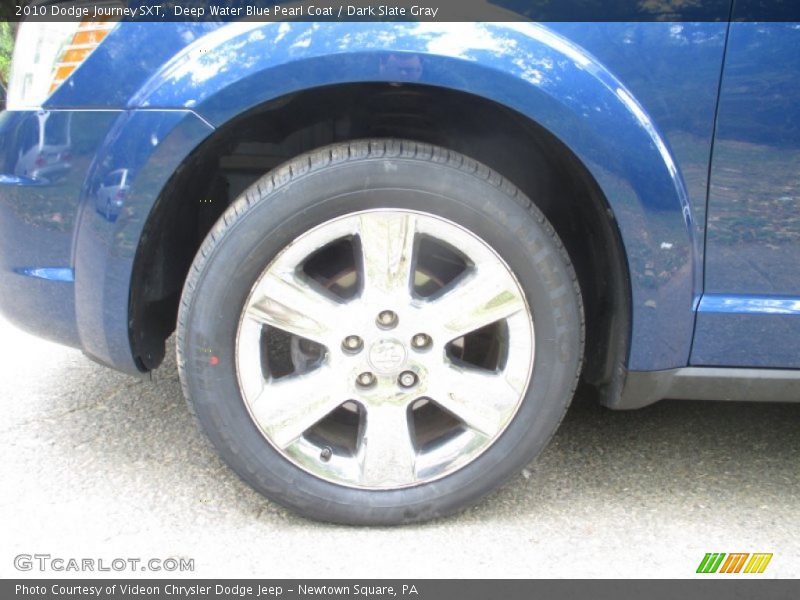 Deep Water Blue Pearl Coat / Dark Slate Gray 2010 Dodge Journey SXT