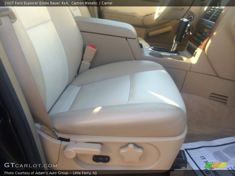 Carbon Metallic / Camel 2007 Ford Explorer Eddie Bauer 4x4