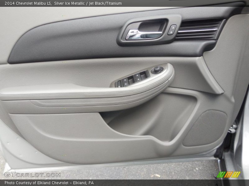Silver Ice Metallic / Jet Black/Titanium 2014 Chevrolet Malibu LS