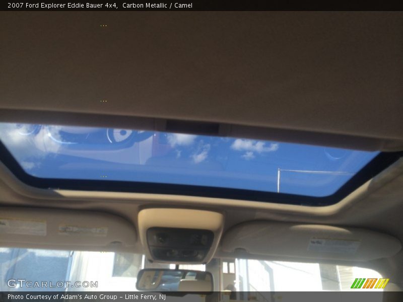 Carbon Metallic / Camel 2007 Ford Explorer Eddie Bauer 4x4