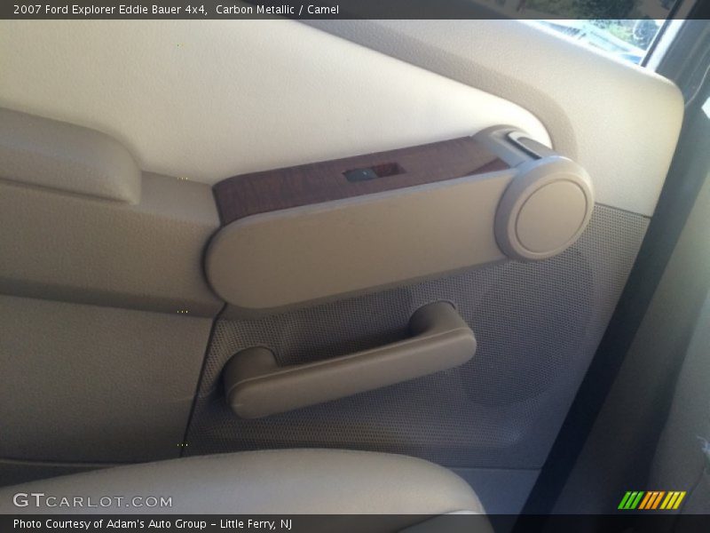 Carbon Metallic / Camel 2007 Ford Explorer Eddie Bauer 4x4