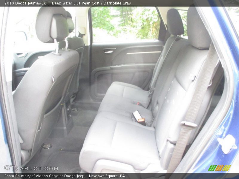 Deep Water Blue Pearl Coat / Dark Slate Gray 2010 Dodge Journey SXT