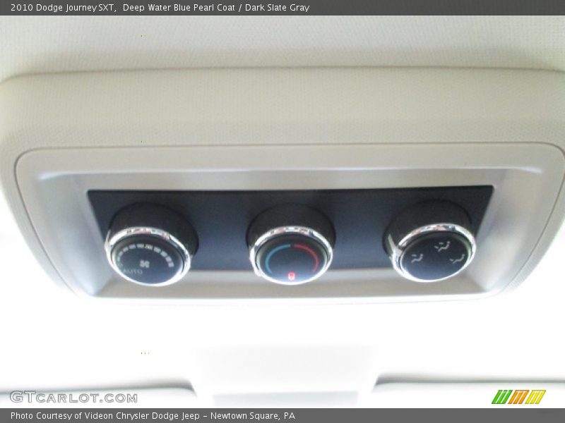Deep Water Blue Pearl Coat / Dark Slate Gray 2010 Dodge Journey SXT