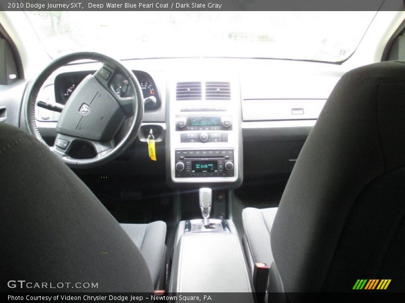 Deep Water Blue Pearl Coat / Dark Slate Gray 2010 Dodge Journey SXT
