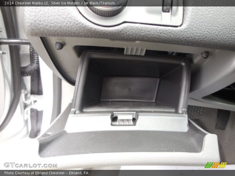 Silver Ice Metallic / Jet Black/Titanium 2014 Chevrolet Malibu LS