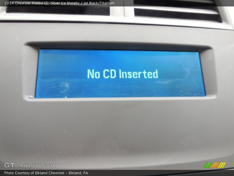Silver Ice Metallic / Jet Black/Titanium 2014 Chevrolet Malibu LS