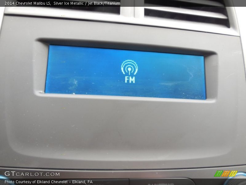 Silver Ice Metallic / Jet Black/Titanium 2014 Chevrolet Malibu LS