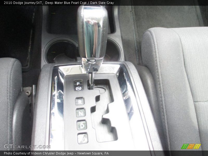 Deep Water Blue Pearl Coat / Dark Slate Gray 2010 Dodge Journey SXT