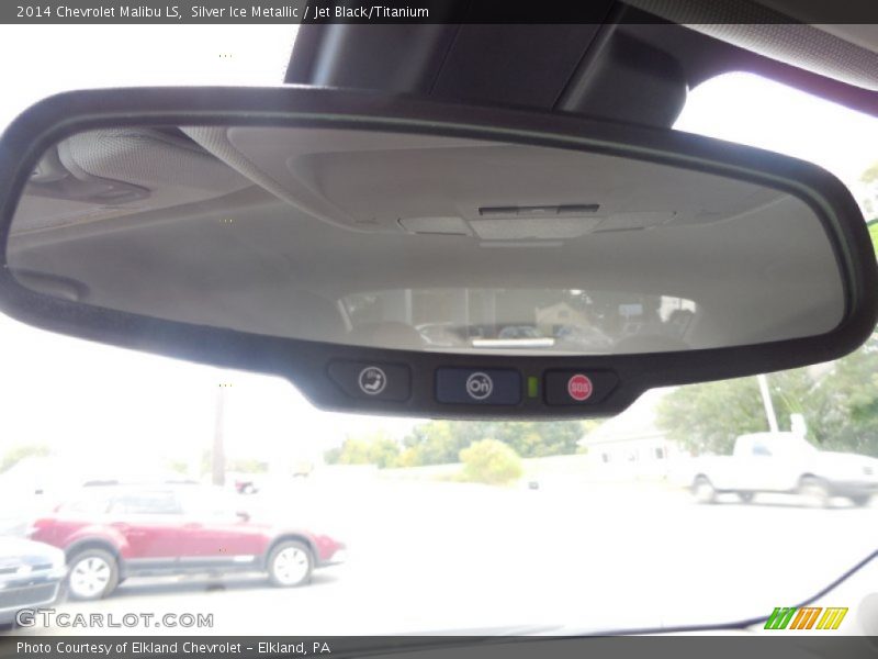 Silver Ice Metallic / Jet Black/Titanium 2014 Chevrolet Malibu LS