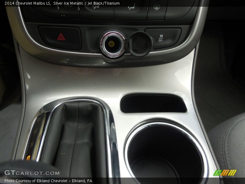 Silver Ice Metallic / Jet Black/Titanium 2014 Chevrolet Malibu LS