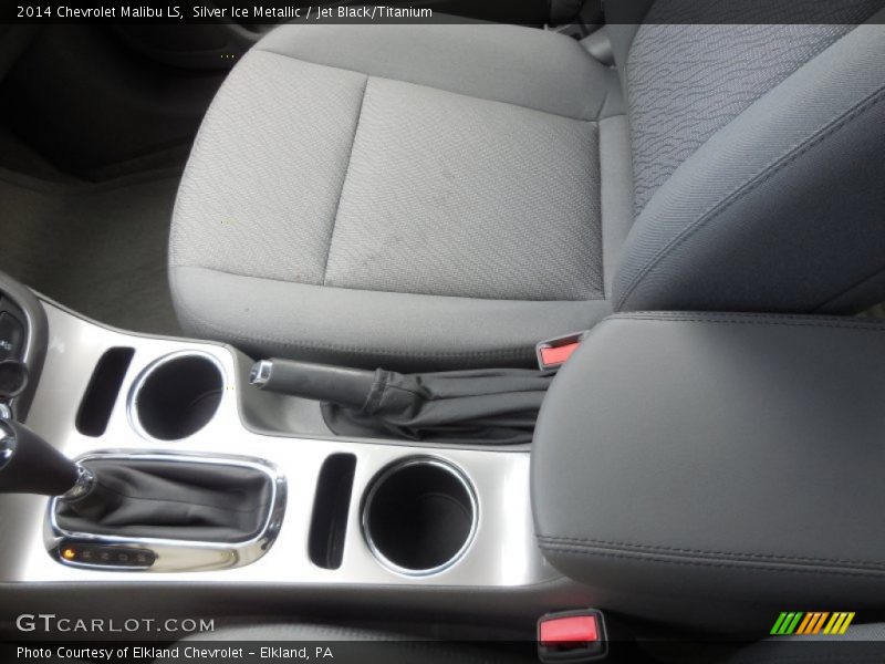 Silver Ice Metallic / Jet Black/Titanium 2014 Chevrolet Malibu LS