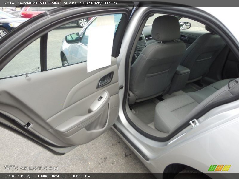 Silver Ice Metallic / Jet Black/Titanium 2014 Chevrolet Malibu LS