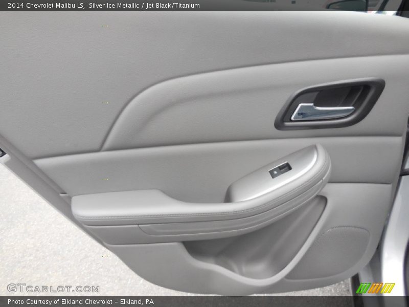 Silver Ice Metallic / Jet Black/Titanium 2014 Chevrolet Malibu LS