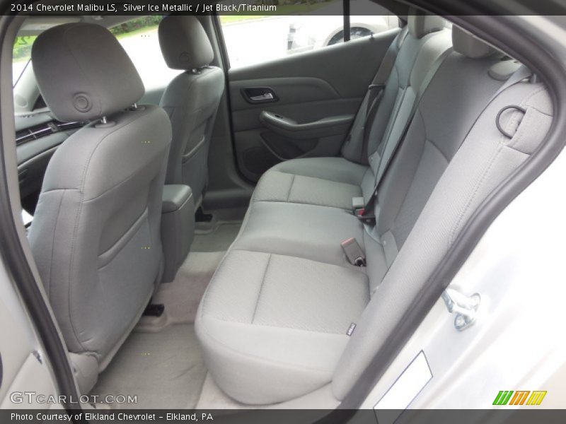 Silver Ice Metallic / Jet Black/Titanium 2014 Chevrolet Malibu LS