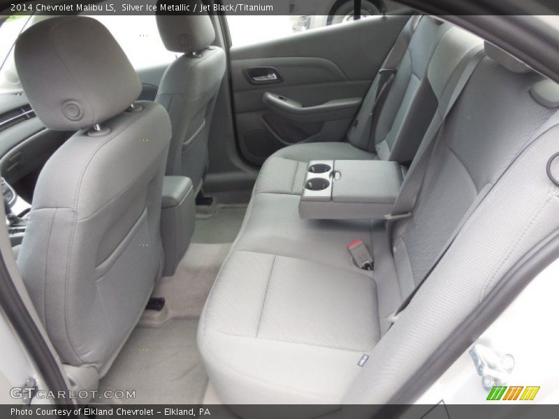 Silver Ice Metallic / Jet Black/Titanium 2014 Chevrolet Malibu LS