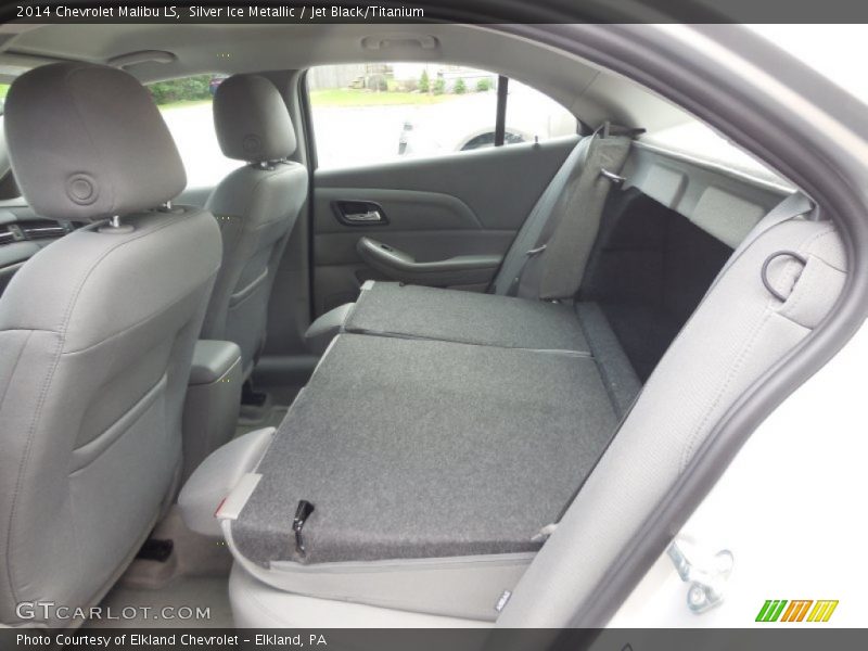 Silver Ice Metallic / Jet Black/Titanium 2014 Chevrolet Malibu LS