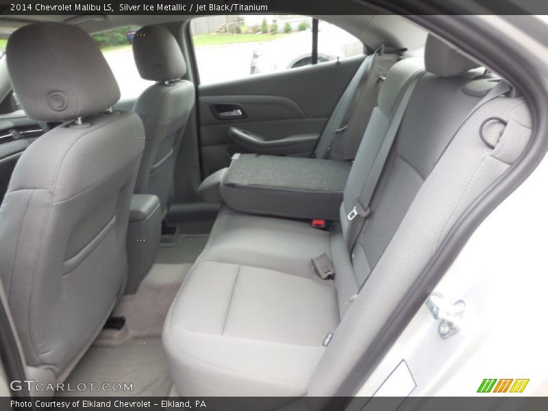 Silver Ice Metallic / Jet Black/Titanium 2014 Chevrolet Malibu LS