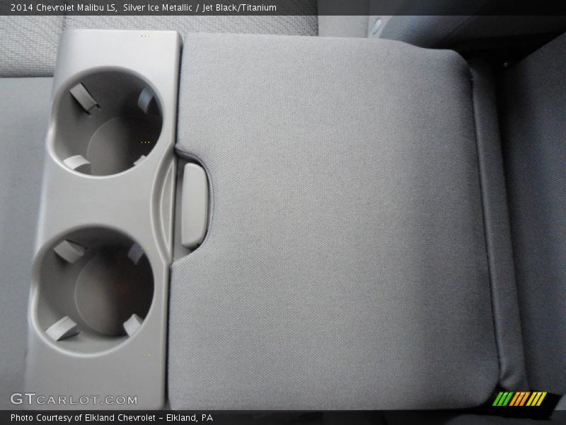 Silver Ice Metallic / Jet Black/Titanium 2014 Chevrolet Malibu LS