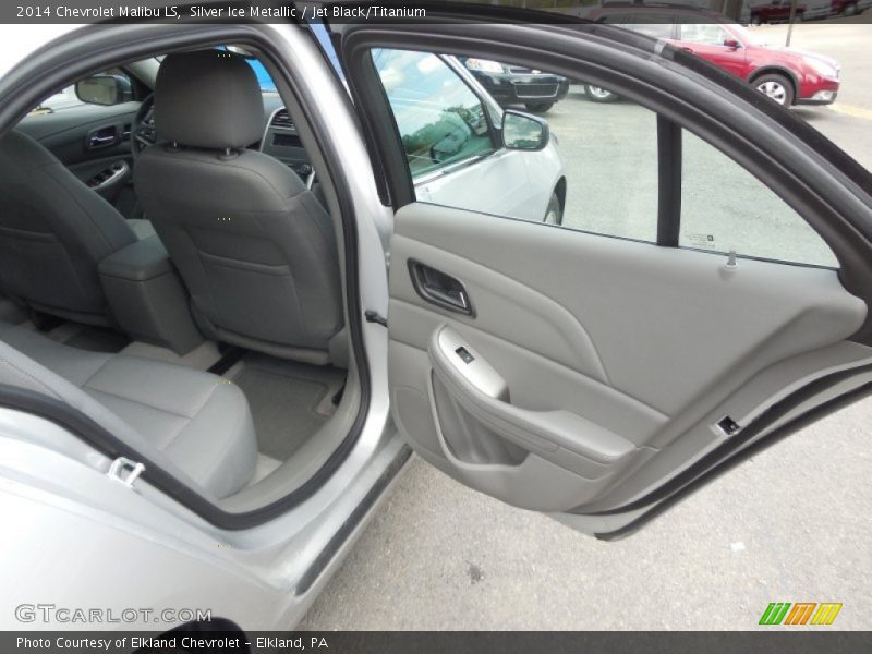 Silver Ice Metallic / Jet Black/Titanium 2014 Chevrolet Malibu LS