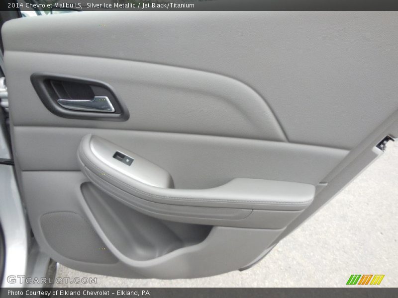 Silver Ice Metallic / Jet Black/Titanium 2014 Chevrolet Malibu LS