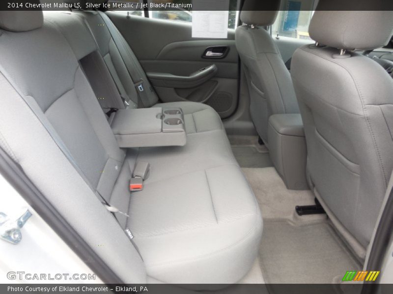 Silver Ice Metallic / Jet Black/Titanium 2014 Chevrolet Malibu LS