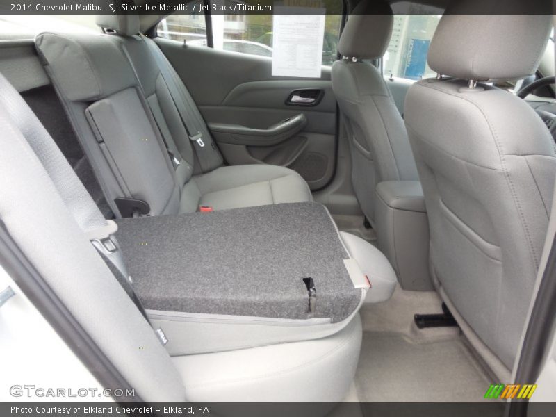Silver Ice Metallic / Jet Black/Titanium 2014 Chevrolet Malibu LS