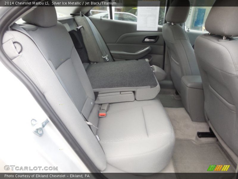 Silver Ice Metallic / Jet Black/Titanium 2014 Chevrolet Malibu LS