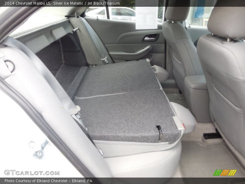 Silver Ice Metallic / Jet Black/Titanium 2014 Chevrolet Malibu LS