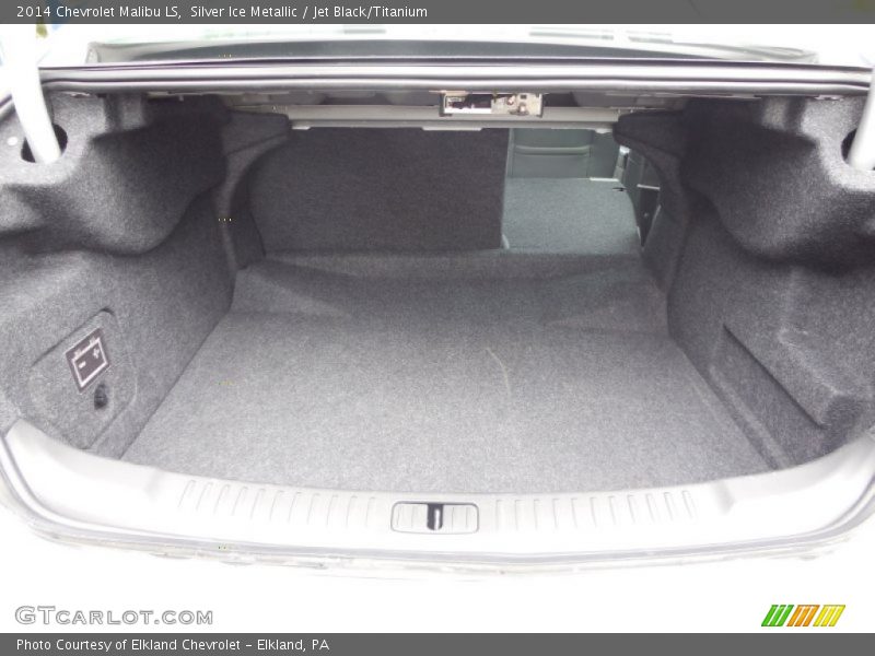 Silver Ice Metallic / Jet Black/Titanium 2014 Chevrolet Malibu LS