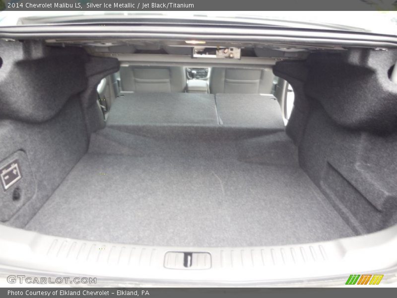 Silver Ice Metallic / Jet Black/Titanium 2014 Chevrolet Malibu LS