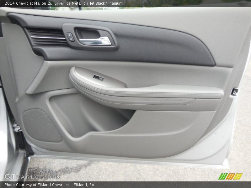 Silver Ice Metallic / Jet Black/Titanium 2014 Chevrolet Malibu LS