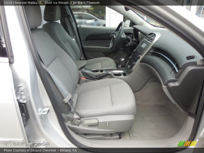 Silver Ice Metallic / Jet Black/Titanium 2014 Chevrolet Malibu LS