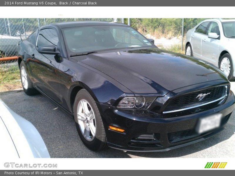 Black / Charcoal Black 2014 Ford Mustang V6 Coupe