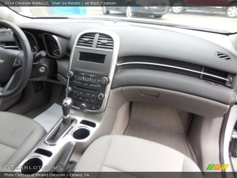 Silver Ice Metallic / Jet Black/Titanium 2014 Chevrolet Malibu LS